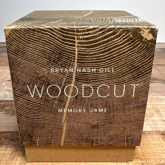 Woodcut Memory Game - Brown - Picture 1 of 4